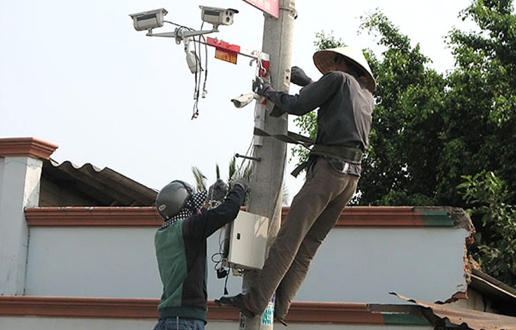 camera khu phố